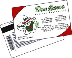Restaurant ID Cards