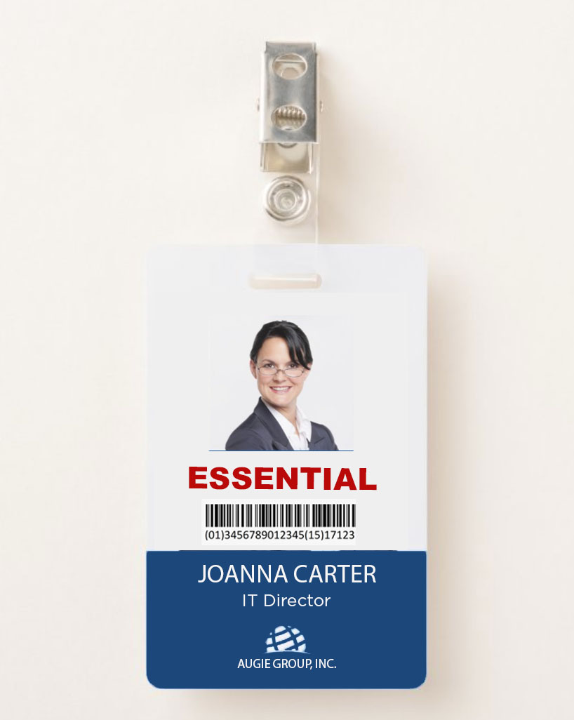 employee badge printing