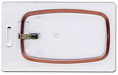 1326LGSMV-26H HID ProxCard II Clamshell Proximity Badge with Vertical Slot, Programmed, Matching 3 image 3245