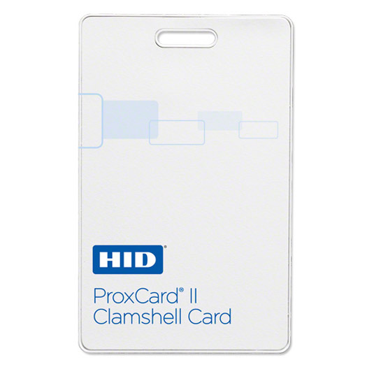 1326LGSMV-26H HID ProxCard II Clamshell Proximity Badge with Vertical Slot, Programmed, Matching 4 image 3246
