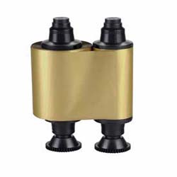 800015-906 Zebra iSeries Metallic Monochrome Gold Ribbon, 1000 prints, P100i/P110m/P110i/P120i 1 image 2278