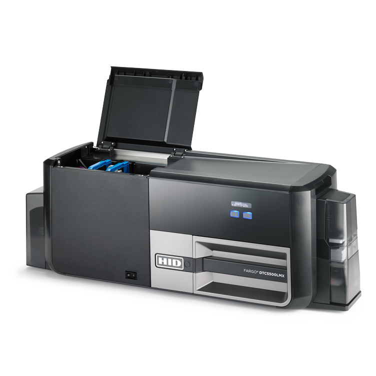 056309 Fargo DTC5500LMX Dual-Sided ID Card Printer w Security Locks 2 image 73