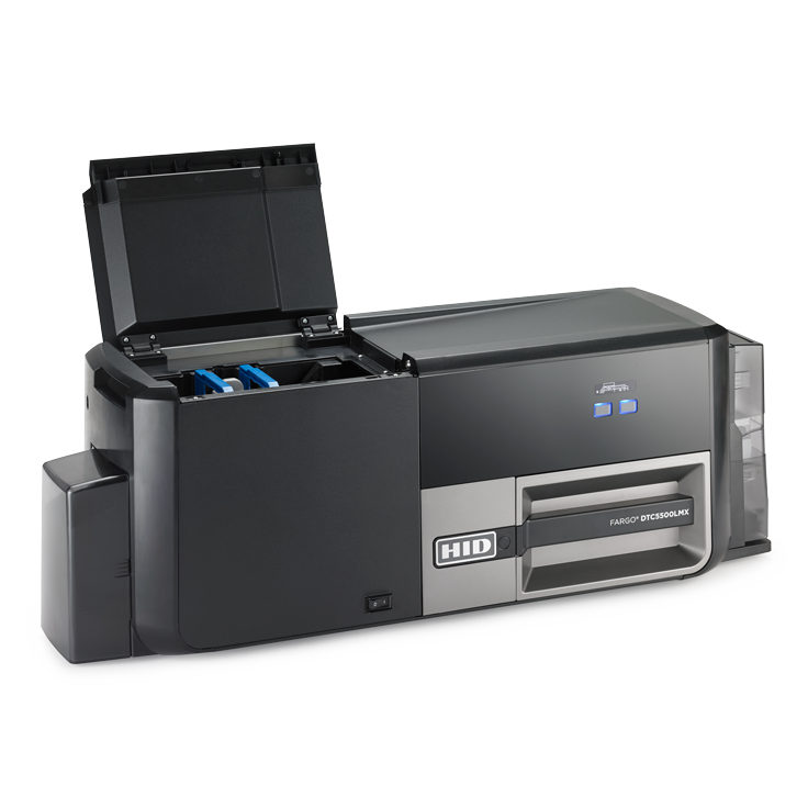 056309 Fargo DTC5500LMX Dual-Sided ID Card Printer w Security Locks 3 image 74