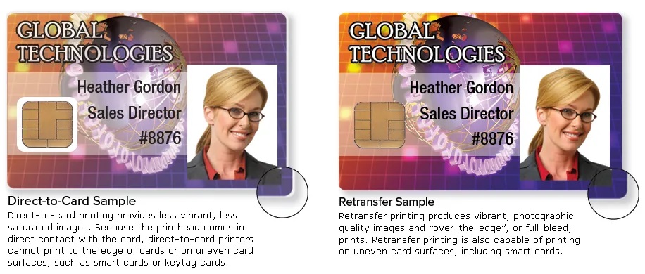 printed smart cards