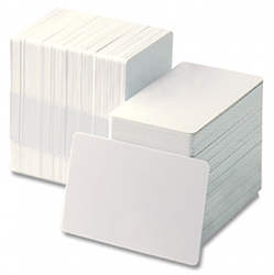 CBGC0030W Badgy 30 Mil Standard Thickness PVC Cards 100 count 1 81754 Graphics Quality White PVC ID Cards large