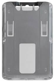 1840-6641 Vertical Frosted Rigid Badge Holder 100 count 1 1840 6641 Vertical Frosted Rigid Badge Holder 100 count1