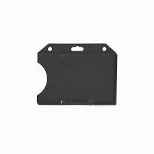 1840-8111 Plastic Horizontal Open-Face Badge Holder 100 count 1 1840 8111 Plastic Horizontal Open Face Badge Holder 100 count1