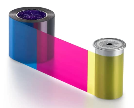 Entrust Full Color (YMCKT) Ribbon, 500 prints. For use with Datacard legacy SD printers 1 datacard color ribbon 2