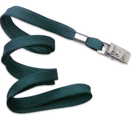 2135-3566 Teal Flat Braid ID Neck Lanyard w Bulldog Clip 100 count 1 2135 3566 Teal Flat Braid ID Neck Lanyard w Bulldog Clip 100 count1