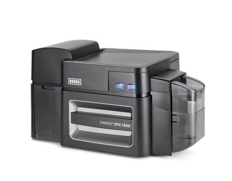 051400 HID FARGO DTC1500 Newest Single-Sided Printer 3 dtc1500 dual Left angle