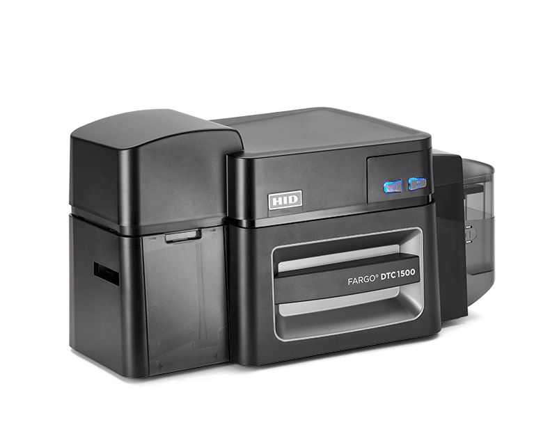 051400 HID FARGO DTC1500 Newest Single-Sided Printer 1 fargo dtc1500