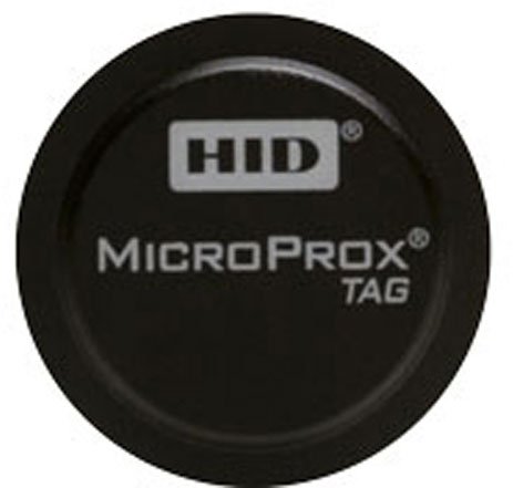HID MicroProx 125 kHz Proximity Tag with Adhesive Back 1 microprox disk 1