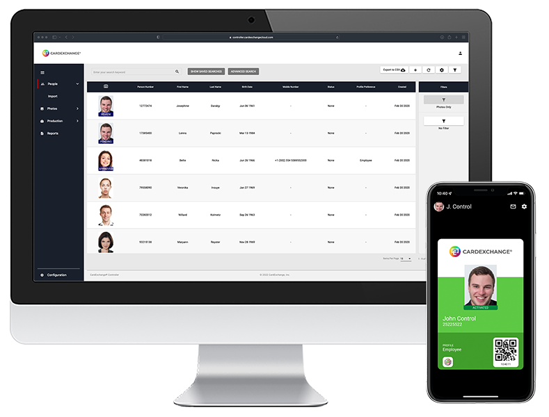 CardExchange Cloud Suite Stand App for Digital ID Credential 1 Cloud suite 2