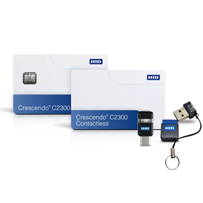 Crescendo 4000 FIDO2 Dual Interface, CUID Marking, DESFire EV3 Matching, Prox Matching (Blank)
