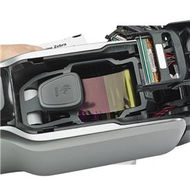 Full Color Ribbon YMCKO, 200 Images for Zebra ZC300 3 zc300 card printer ribbon 1