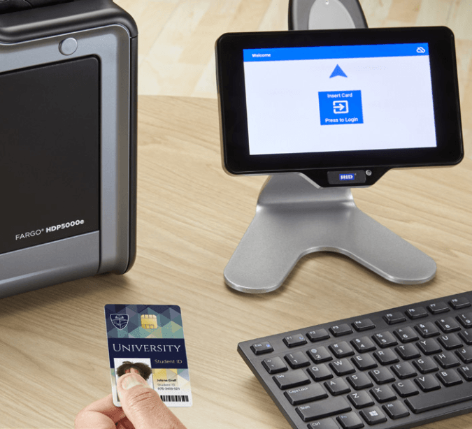 HDP-Printer-smartcard ID Card Printer Smartcard