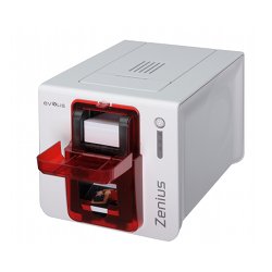 Evolis Zenius 2 single-sided ID card printer 3 zn1H0000RS Evolis Zenius Expert ID Card Printer side 1