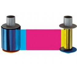 084921 HID FARGO HDP6600 YMCK Full Color with Black Resin Ribbon, 750 Prints 1 084512 Fargo Color Ribbon YMCKK 500 Prints1