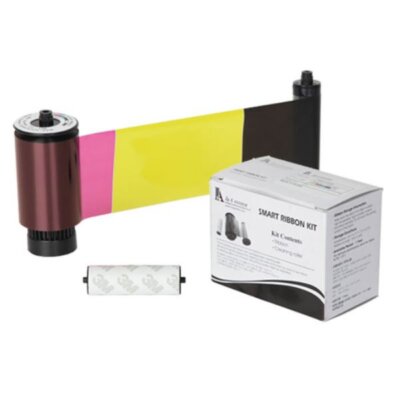 SMART-81 YMCK Color Ribbon & Retransfer Film Pack 500 Images