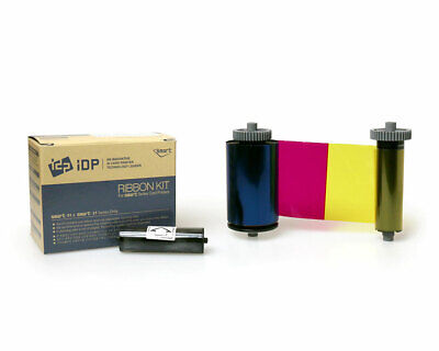 IDP YMCKOK Full-color ribbon with cleaning roller 200 prints 1 idp color ribbon