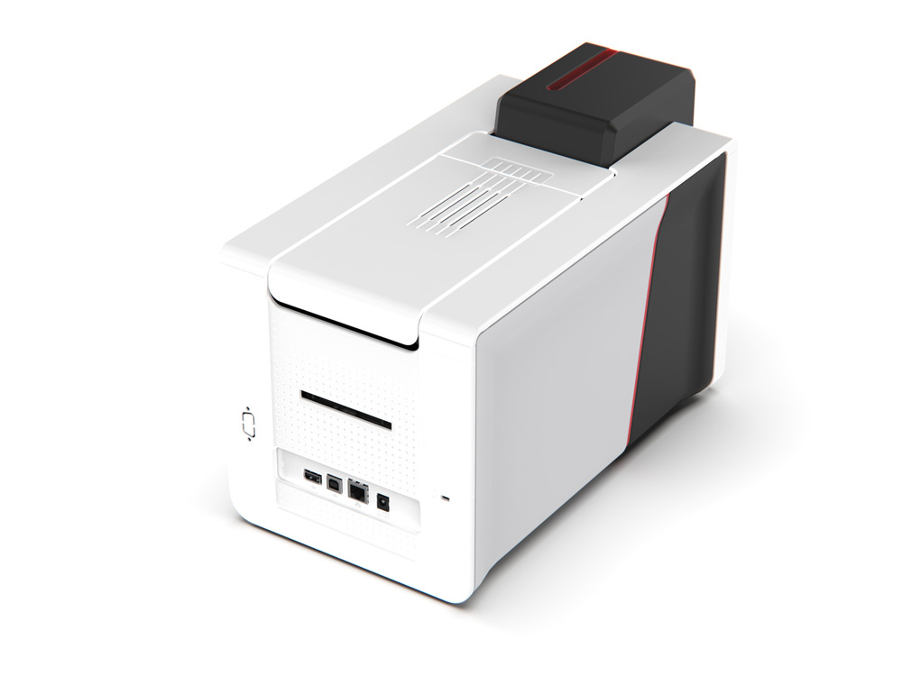 PM2-0001-A Evolis Primacy2 Single-Sided ID Card Printer 3 evolis primacy 2 back