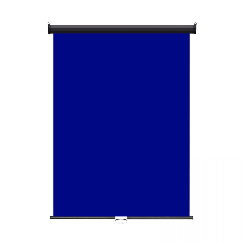 Extra-Long Royal Blue Retractable Backdrop for Full Height Photos 1 RPBB RB 2 1