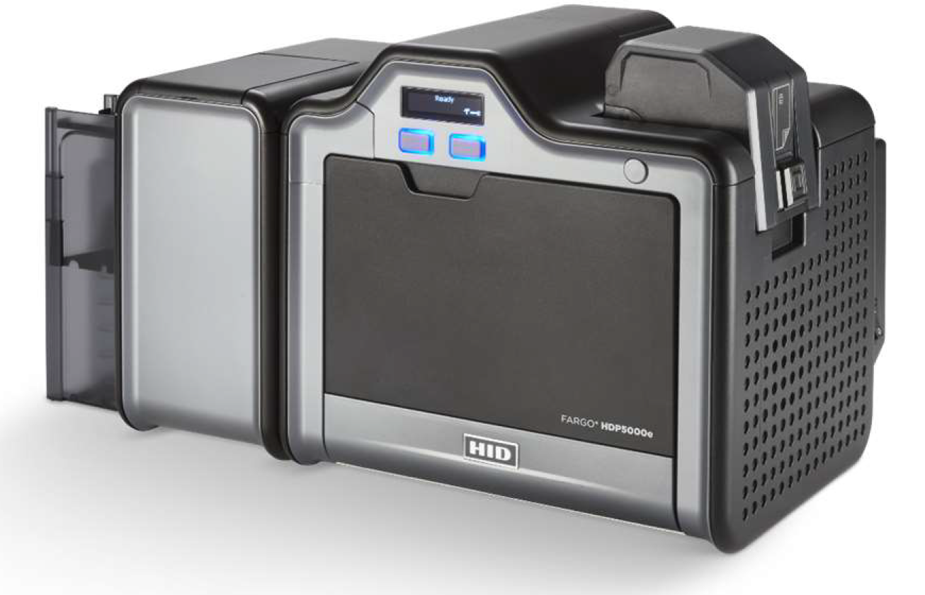 096640 HID FARGO HDP5000e Dual-Sided Retransfer Card Printer 1 hdp5000e 1